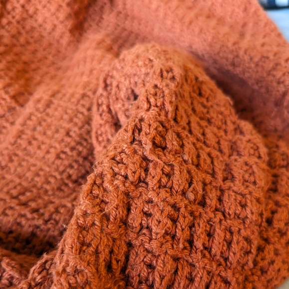Old Navy Orange Knit Sweater - Picture 5 of 5
